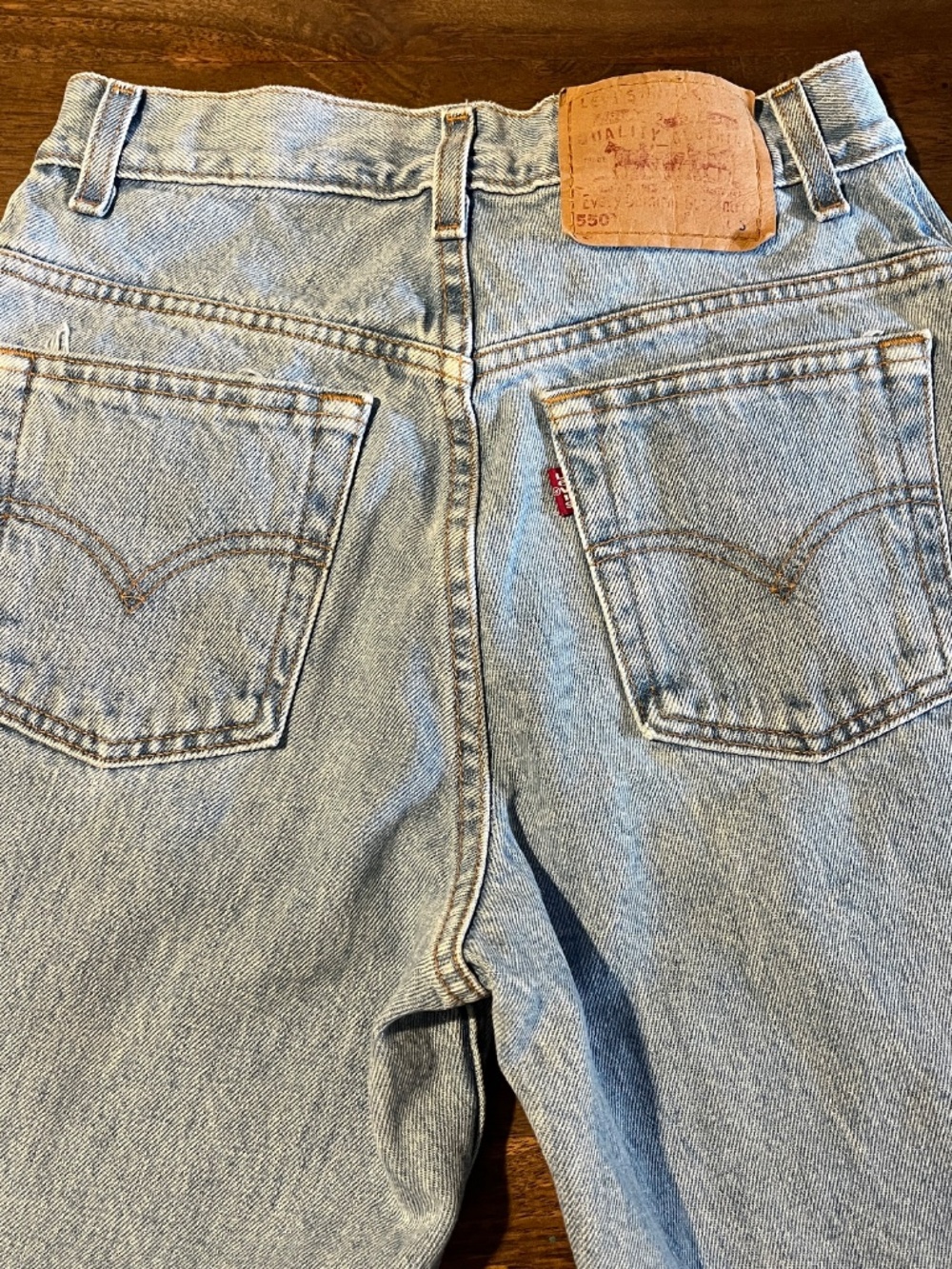 Vintage 00s Levi’s 550 Women Jeans Size 8 - Picture 5 of 11